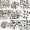 Mixed Tibetan Silver Color Metal Alloy Loose Spacer Beads Lot for Earring Necklace Bracelet Jewelry Making Findings DIY Crafts