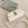 Vintage Beads Chain Small Bag For Women Versatile New Trendy Fashionable Casual Single Shoulder Crossbody Bags For Lady