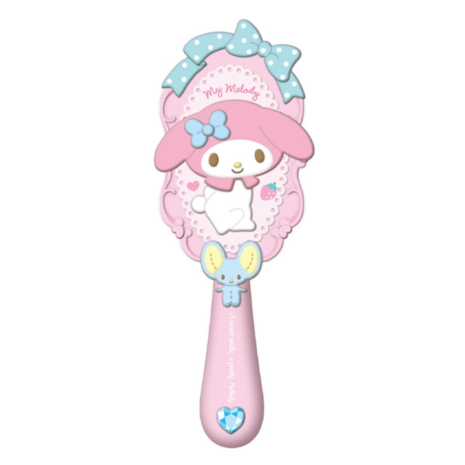 

K Company Расческа для волос с персонажами Sanrio My Melody H198 x W75 x D40мм SAC-HB2-MM розовый
