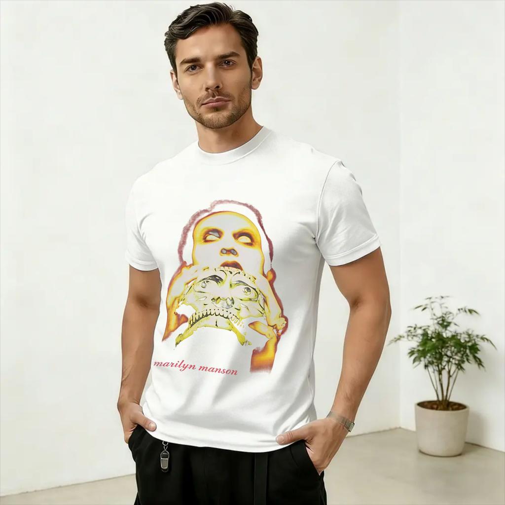 Unisexs TShirt Marilyn Unisexson Band Holy Wood Awesome 100 Cotton Tees Short Sleeve T Shirts O Neck Clothes 6XL