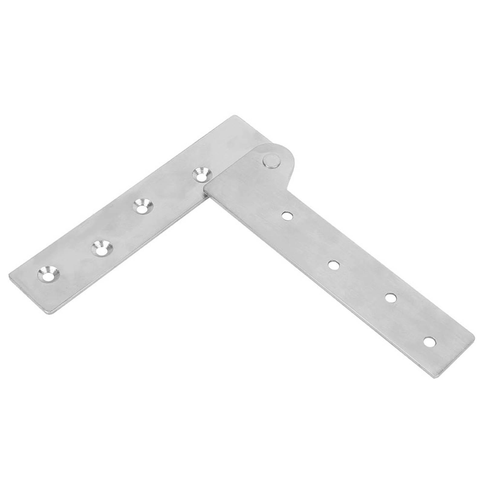 

2Pcs Stainless Steel Hinge 180 Degrees Rotation Door Shaft Hinge Furniture Hardware Accessories
