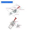 30 Stainless Steel Quick Release Adjustable Toggle Latch Lock Clip Box Buckle