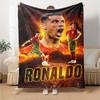 1pc Soccer 7 (4) Blanket, Gift, for Men and Women, Soft Blanket, Good for Sofa Bed Couch Travel, Lightweight Flannel Blanket