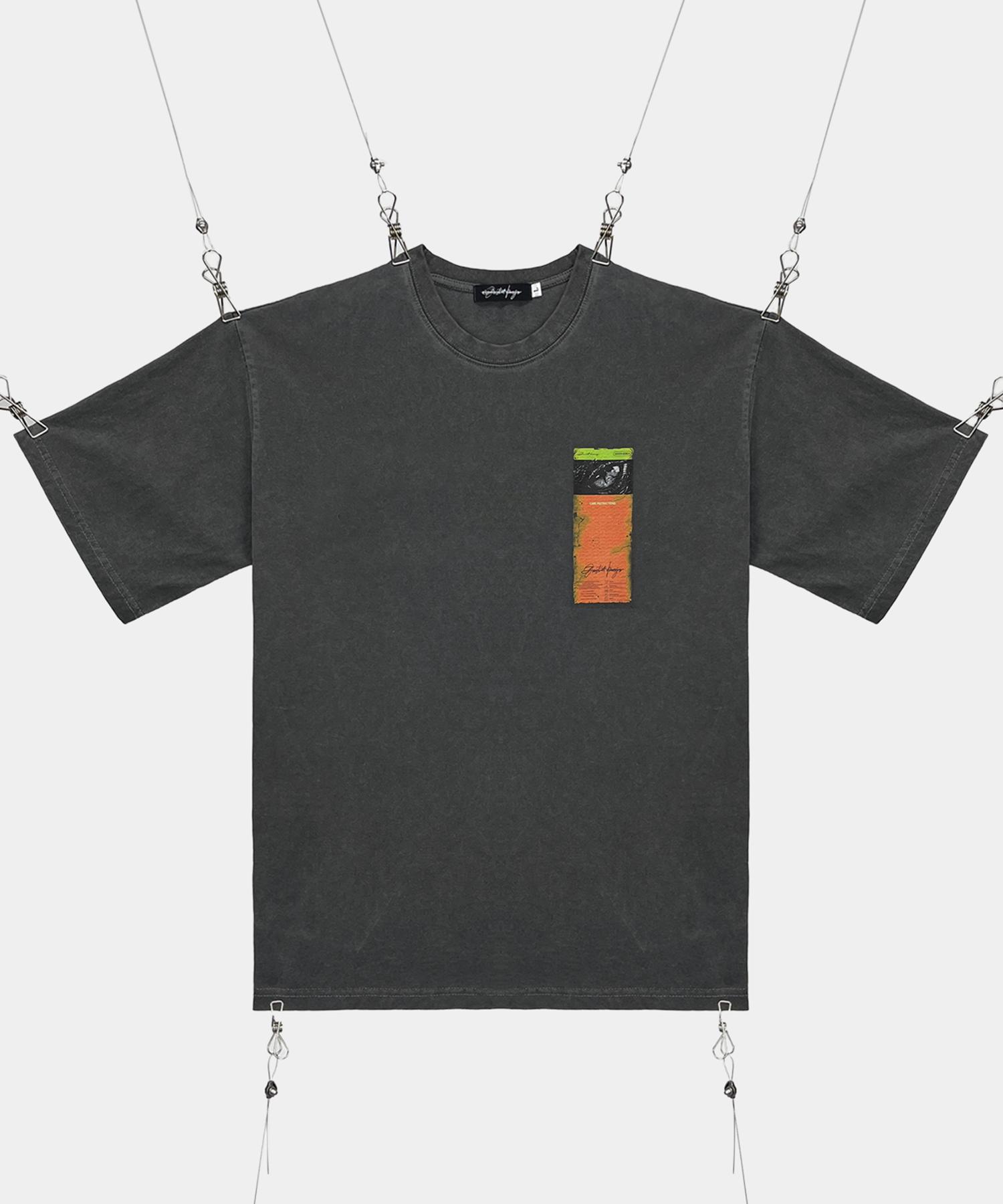 Just Haeng Pigment Tag No.1 Oversized Short Sleeve T-Shirt Xl
