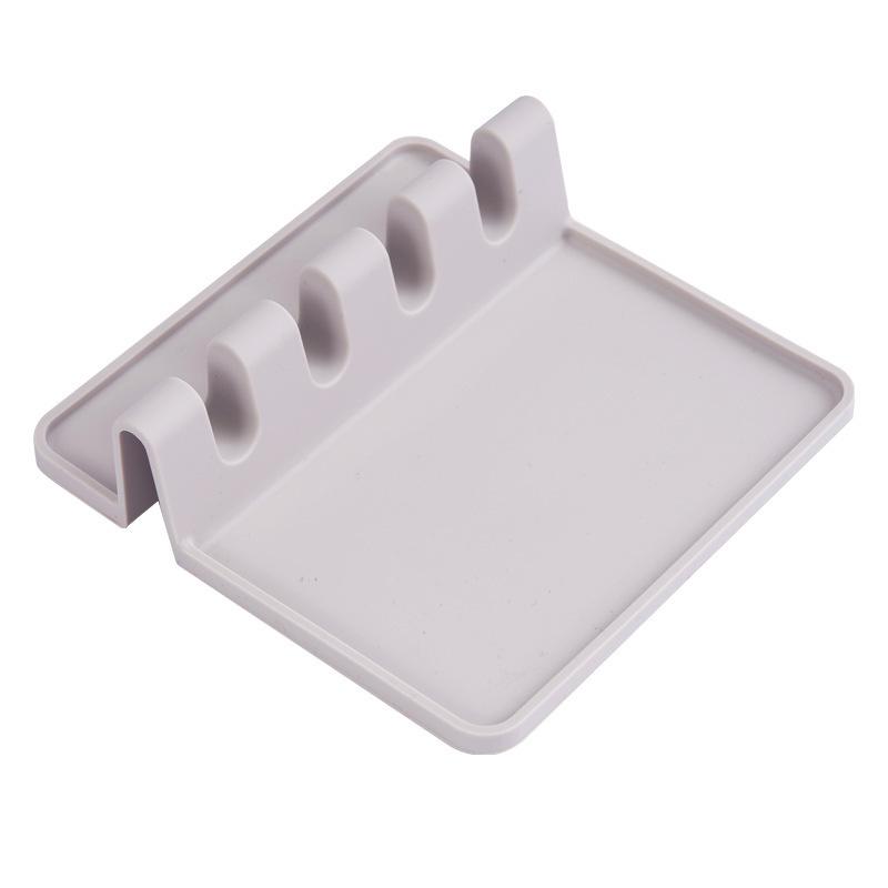 Multi-Purpose Silicone Storage Rack Non-Stick Silicone Holder Tray for Art Tools Kitchen Utensils Bathroom Accessories
