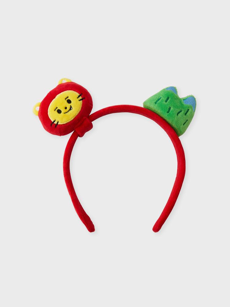 LINE FRIENDS TRUZ LAWOO Artist Plush Headband