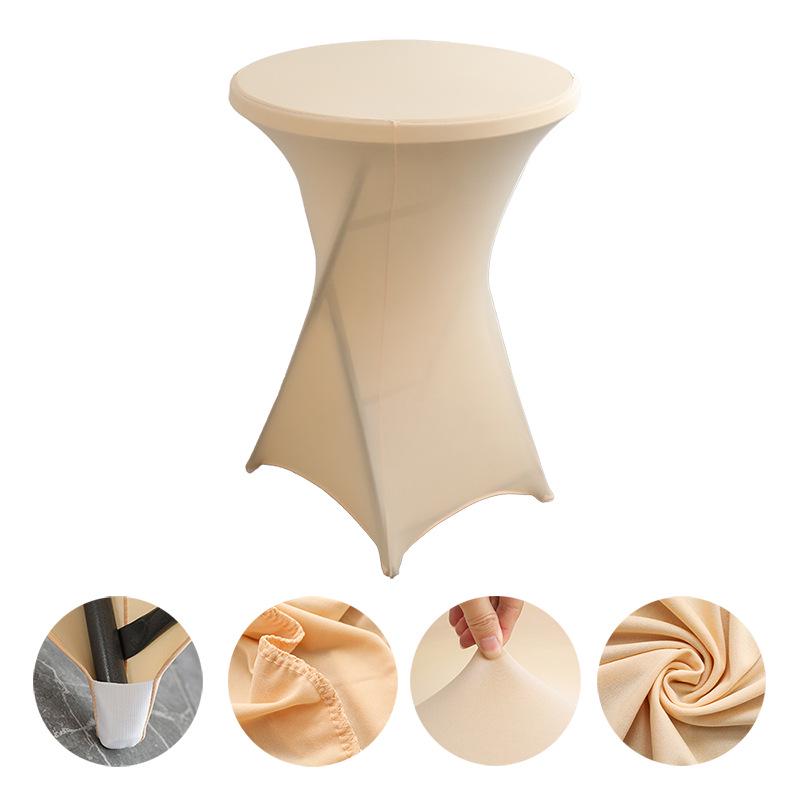 Copritavolo Elastico Universale di Alta Gamma in Spandex per Matrimoni e Banchetti