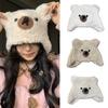 Simple Street Hat Trendy Portable Hat Casual Long Plush Hat Windproof Warm Hat for Everyday Wear