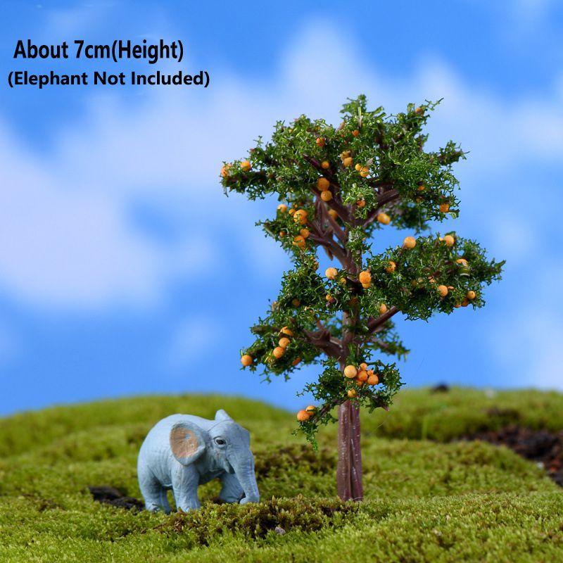 

Realistic Miniature Artificial Tree Ornament For Micro Landscape And Garden Decor Orange Tree
