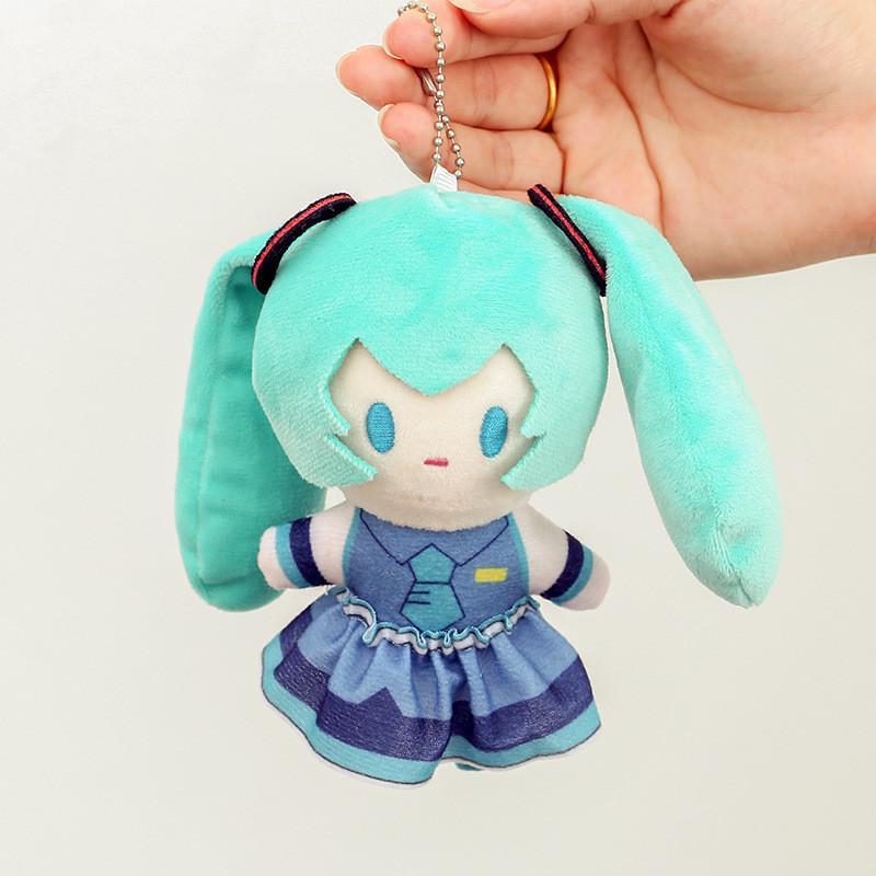 Plush Hatsune Miku Toy Key Chain Bag Decoration Pendant Children Gifts Birthday