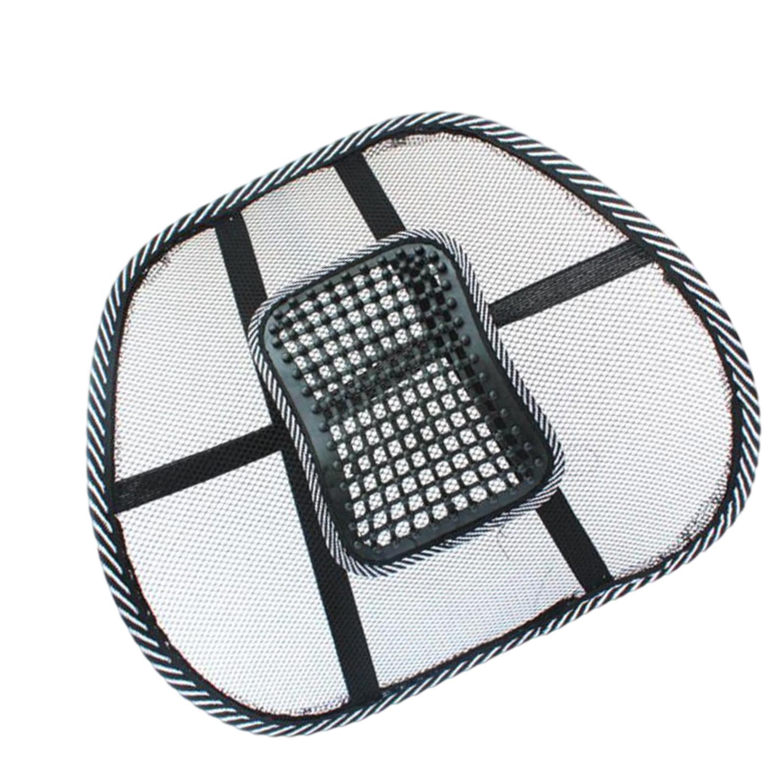 

Car Seat Mesh Cushion Ice Silk Lumbar Pillow for Cars Offering Breathability and Comfort In Hot Weather