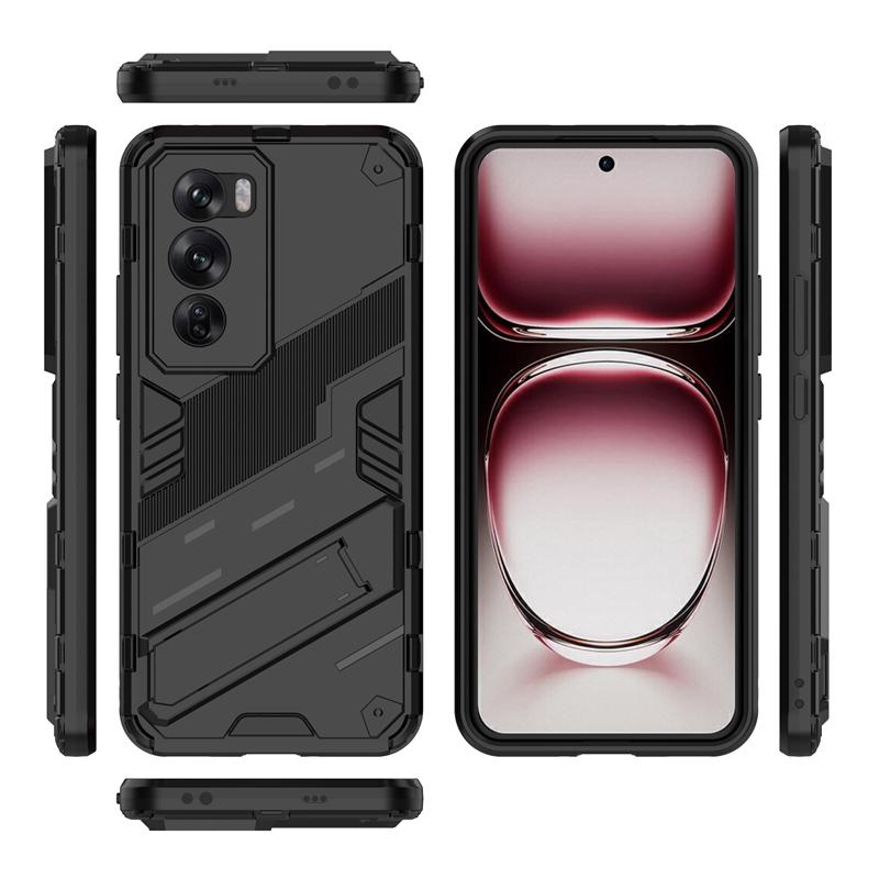 For OPPO Reno 12 Pro Case Cover OPPO Reno 12 Pro Capas New Fashion Kickstand Phone Back Holder Cover For OPPO Reno 12 Pro Fundas