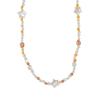 Personality Necklace Love Pearl Pendant Bracelet Collarbone Chain Necklace Electroplated 18K Gold Color Retention
