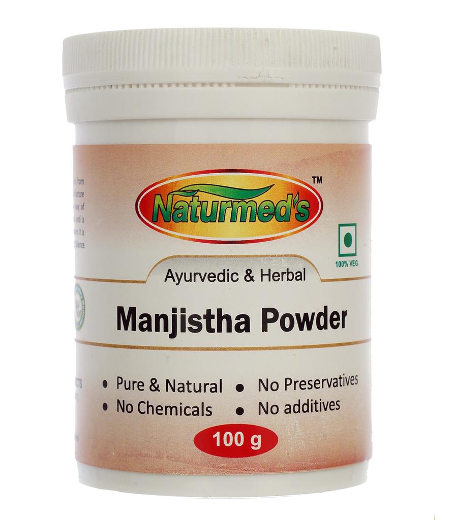 Manjistha (100 G), Manjistha Powder, Naturmed's