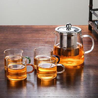 Herr. Jian Hitzebeständiges Glas Teekannen-Set