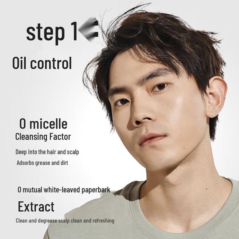 Liran Men's Anti-dandruff Shampoo with Sea Salt Mojito Scent