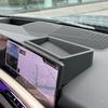 For BMW 5 Series i5 G60 2024 Central Control Navigation Behind Screen Storage Box Dash Organizer Tray Accessories