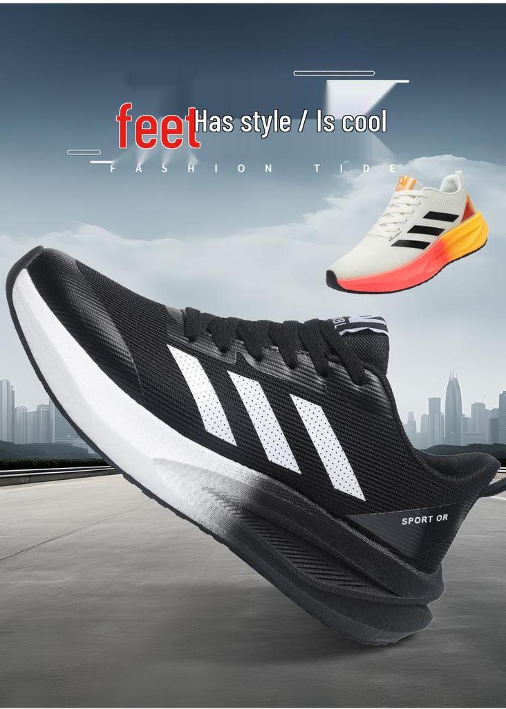 Scarpe da Corsa Traspiranti Unisex - Maratona, Casual, Sport all'Aperto, Sneakers in Rete Adatte agli Studenti