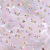 1pcs 5D Bronzing Gold Flower Nail Stickers Cute Mini Sunflower Daisy  Nail Decals Self-Adhesive Little Wildflowers Nail Decora