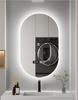 Oval LED Smart Vanity Mirror with Touch Screen