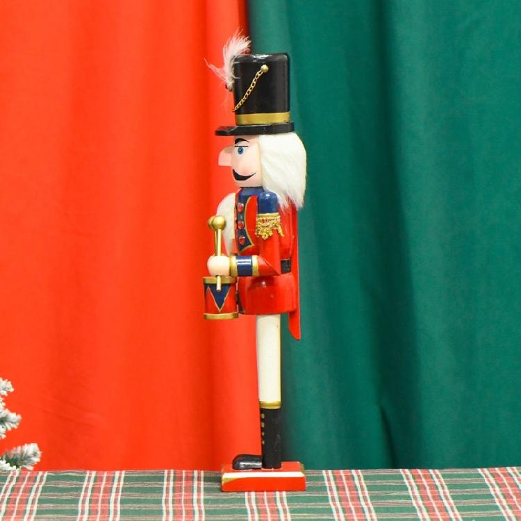 Mehrzweck Nussknacker Soldaten für Weihnachtsornament Handbemalte Holzdekorationen Tragbar für den Haushaltsgebrauch