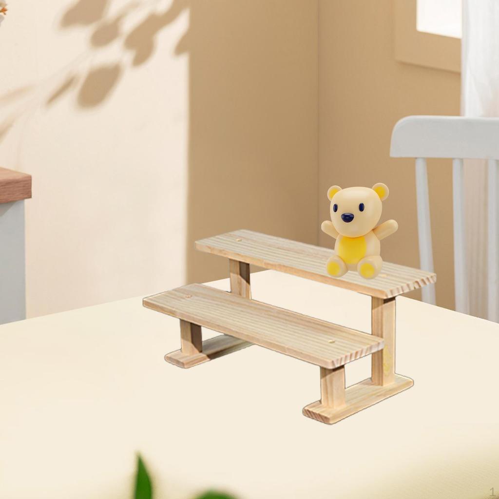 Figure Display Riser Perfume Organizer Storage Rack for Mini Figurines Desserts Show