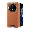 Applicable To Huawei Matex6 Mobile Phone Case Magnetic Suction New Matex5 Central Axis Anti-drop X3 Business Men's Leather Case
