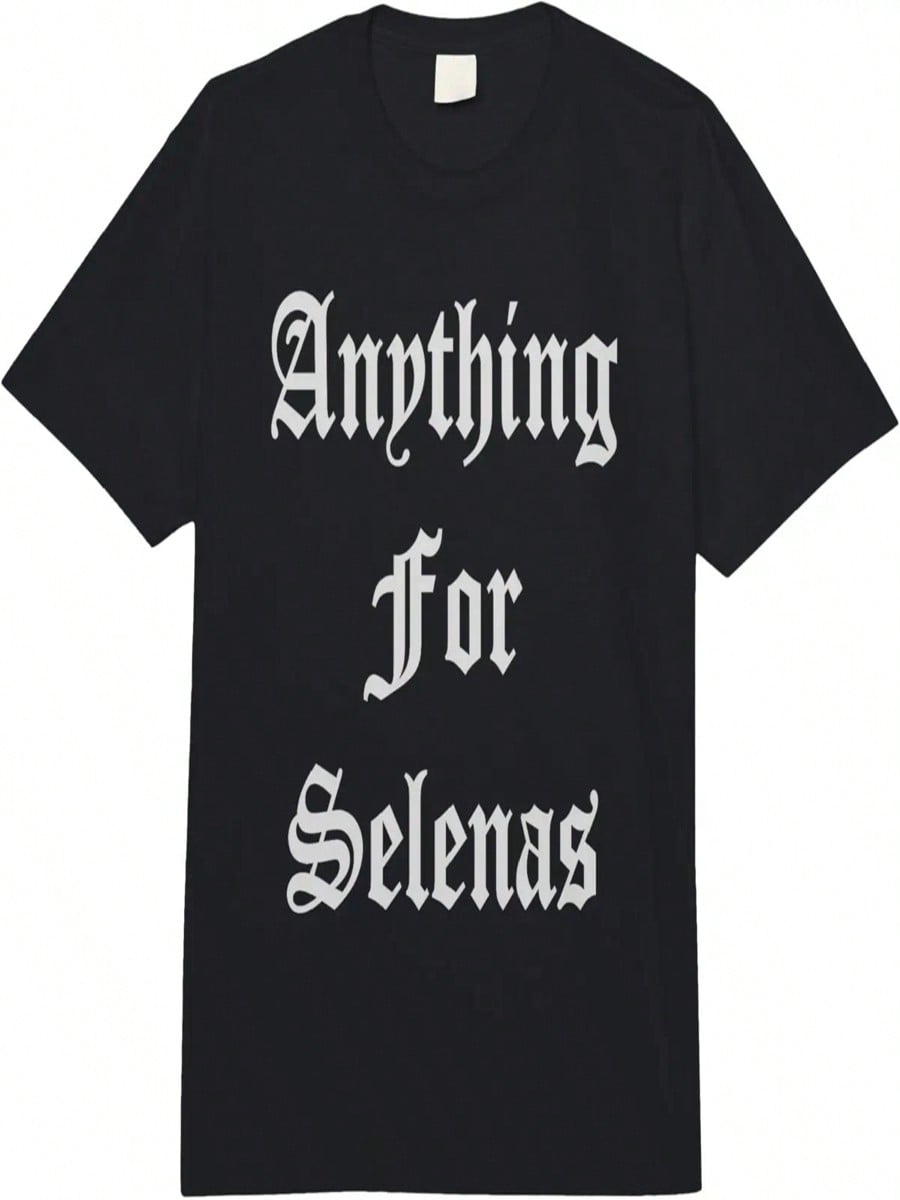ANYTHING FOR SELENAS Adult Heavyweight T-Shirt S разноцветный