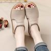 First Layer Cowhide Casual Women's Sandals Flat Bottom Wedge Heel Leather Medium and Old Summer New Non-slip Mother Shoes Soft Sole