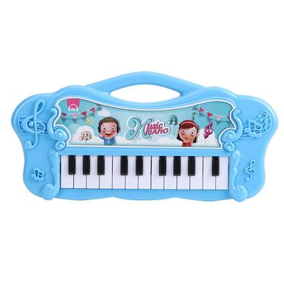 Elektronisches Klavierspielzeug Baby Kinder Frühpädagogisches Kindheitsmusikspielzeug Mädchen GeschenkBlau