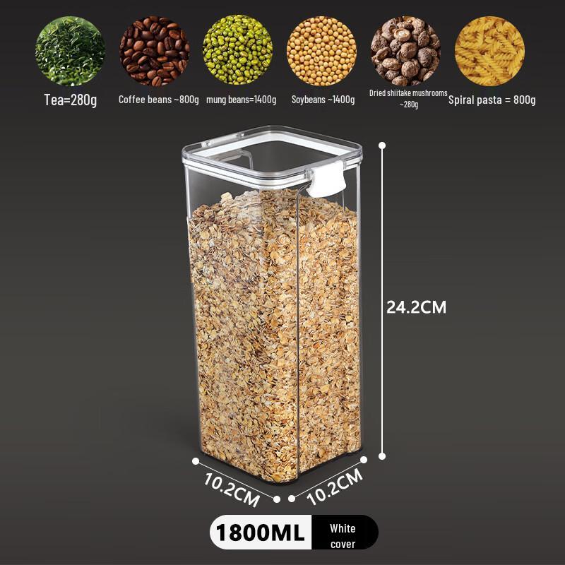 ZISIZ Food Storage Canister Set