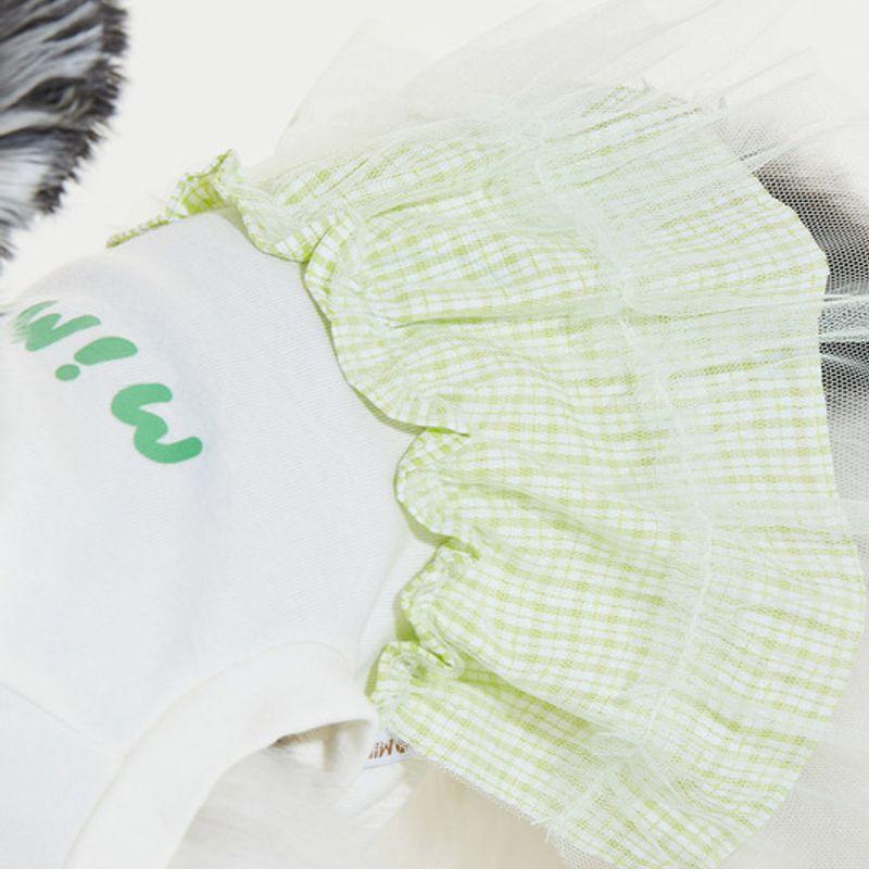 MIMINKO Check Frill Dress [DW3MO1170]