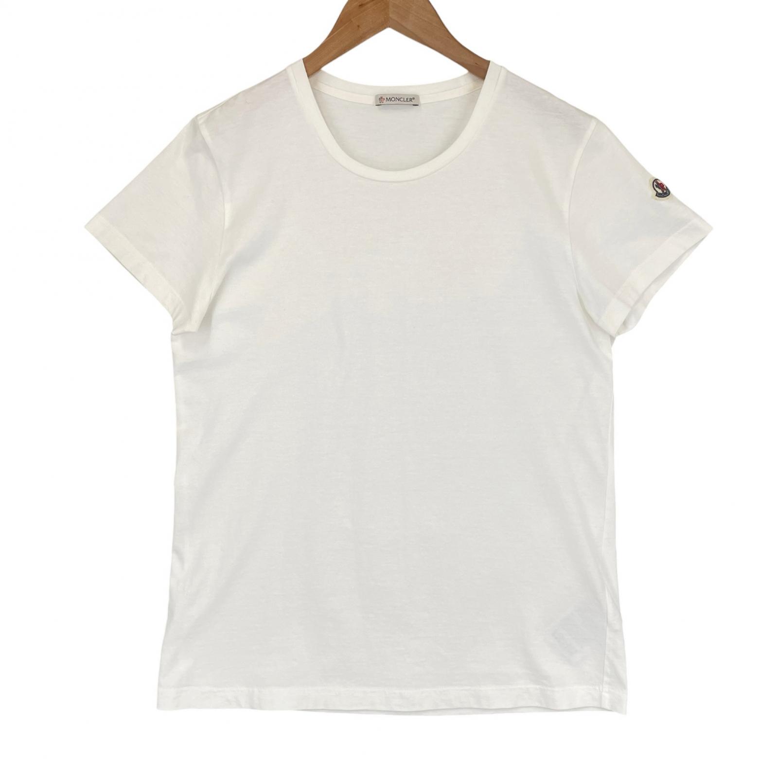 MONCLER M WOMEN Short Sleeve T-shirt White Model J10938C73200 V8058