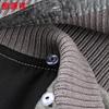 Hengyuanxiang Men's Wool & Cashmere Blend Lapel Jacket