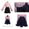 Hatsune Miku Vampira Cosplay Fantasia Vestido Uniforme Roupa Festa a Fantasia de Halloween