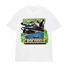 Bombardino Crocodile Funny Reptile Meme T-shirts Women Fashion Gothic T Shirt Unisex Vintage Short Sleeve T-shirt