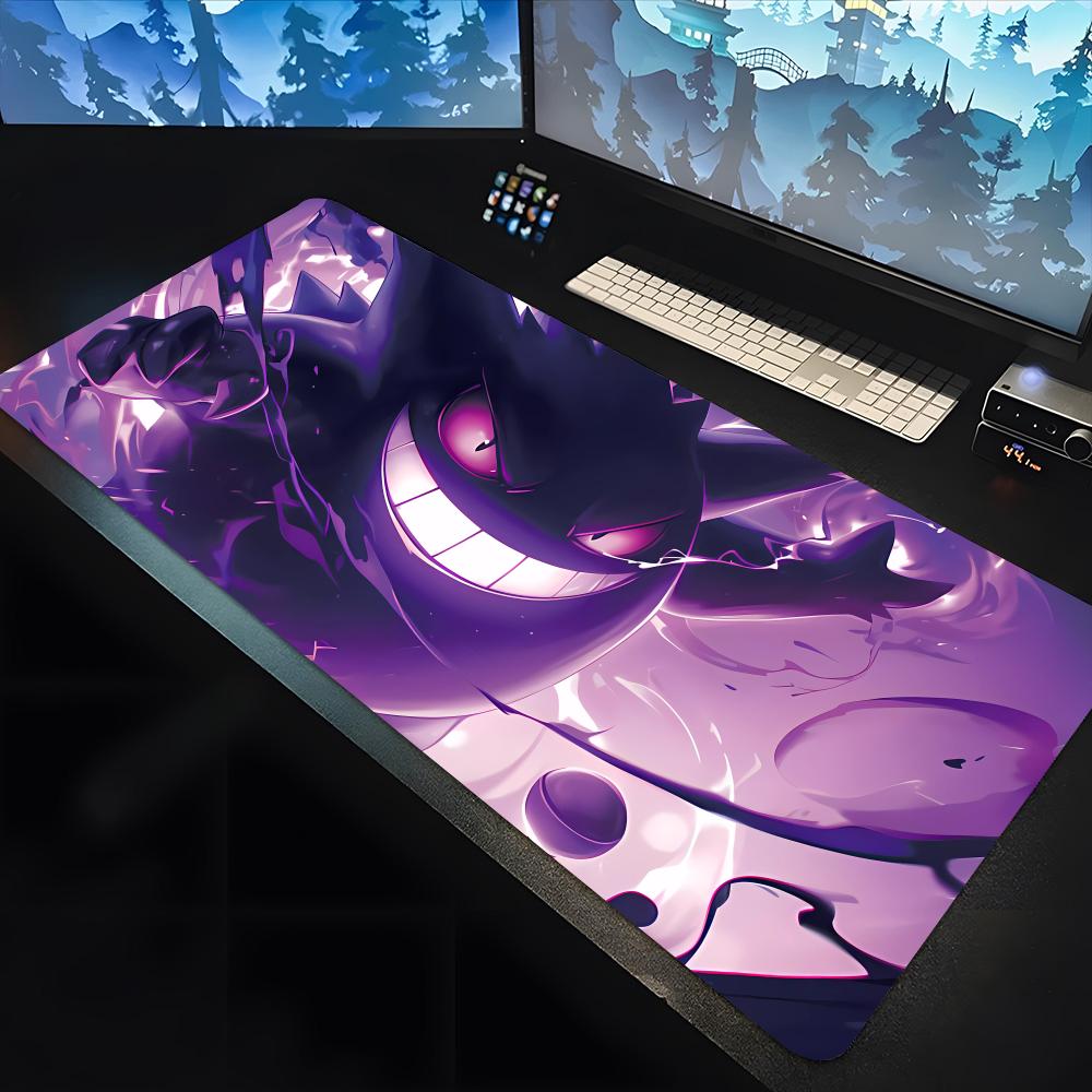 PPikachues Anime Mouse Pad large keyboard mouse desk pad nonslip rubber gaming super classic mouse pad laptop carpet x
