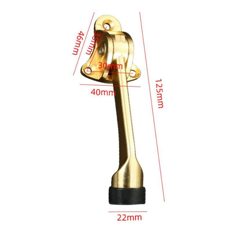 Modern Minimalist Zinc Alloy Door Stopper For Bedroom And Bathroom Use