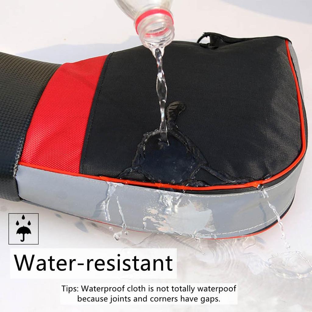 Motorcycle Handlebar Gloves Windproof Waterproof Winter Cycling Gloves Mittens Universal Motorbike Hands Warmer Snowmobile Scooter ATV Motorbike