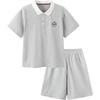 Balabala Boys' Quick-Dry Cooling Short Sleeve 2-Piece Set