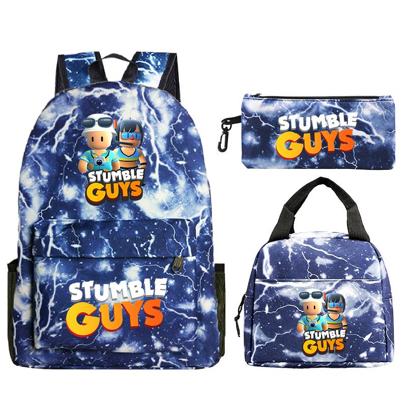 Collision party game merchandise print children explosion fashion school bag