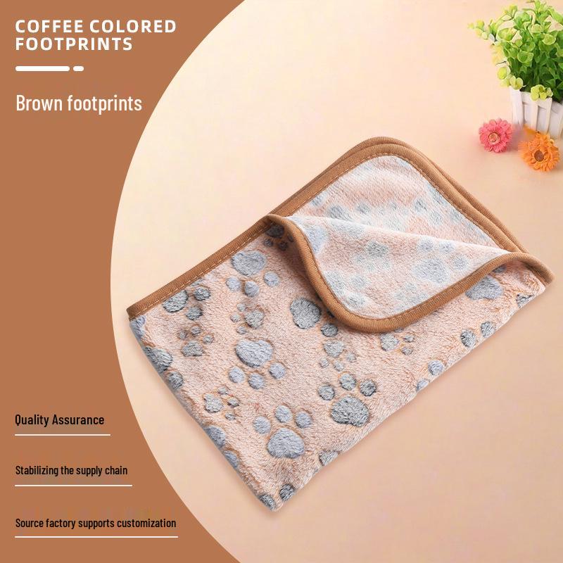 Winter Warm Pet Bed: Dog & Cat Sleeping Mat Blanket