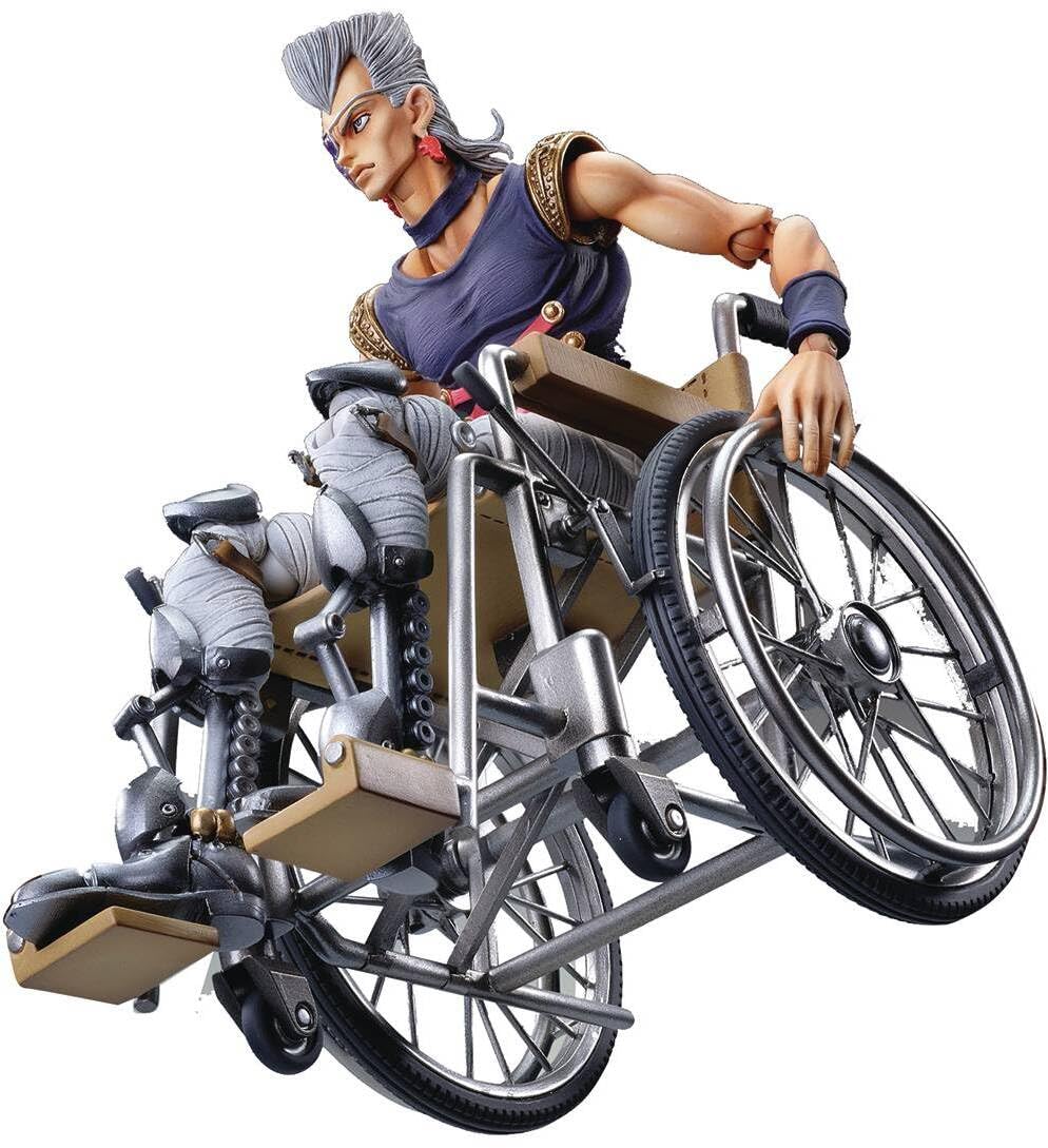 

Super Action Statue Bizarre Adventure Part 160mm PVC ABS Nylon Painted Movable Figure ME21528 JoJo s 5 J.P. Polnareff Approx. & &