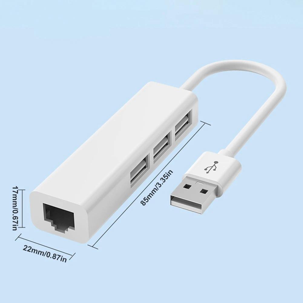 USB/Type-C Ethernet Adapter 10GBit/s USB to RJ45 Lan Network for Laptop PC Windows Xiaomi Mi Box Nintendo Switch Network Card