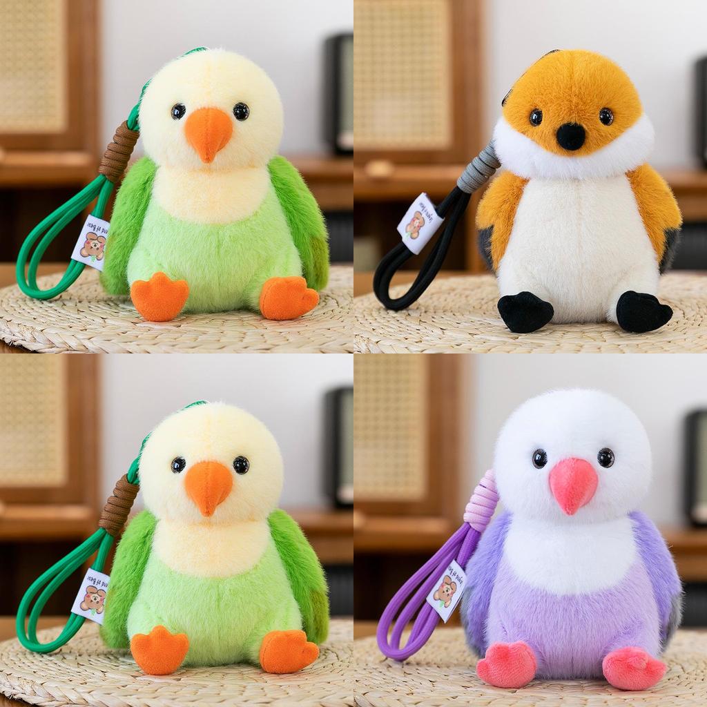Mallard Dove Parrots Passer Montanus Alcedo Atthis Plush Doll Toy Pendant For Collectors And Gift Enthusiasts