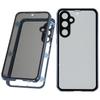 For Samsung Galaxy S23 FE Case with Anti-Spy Screen Protector/Lens Film Tempered Glass Metal Phone Cover