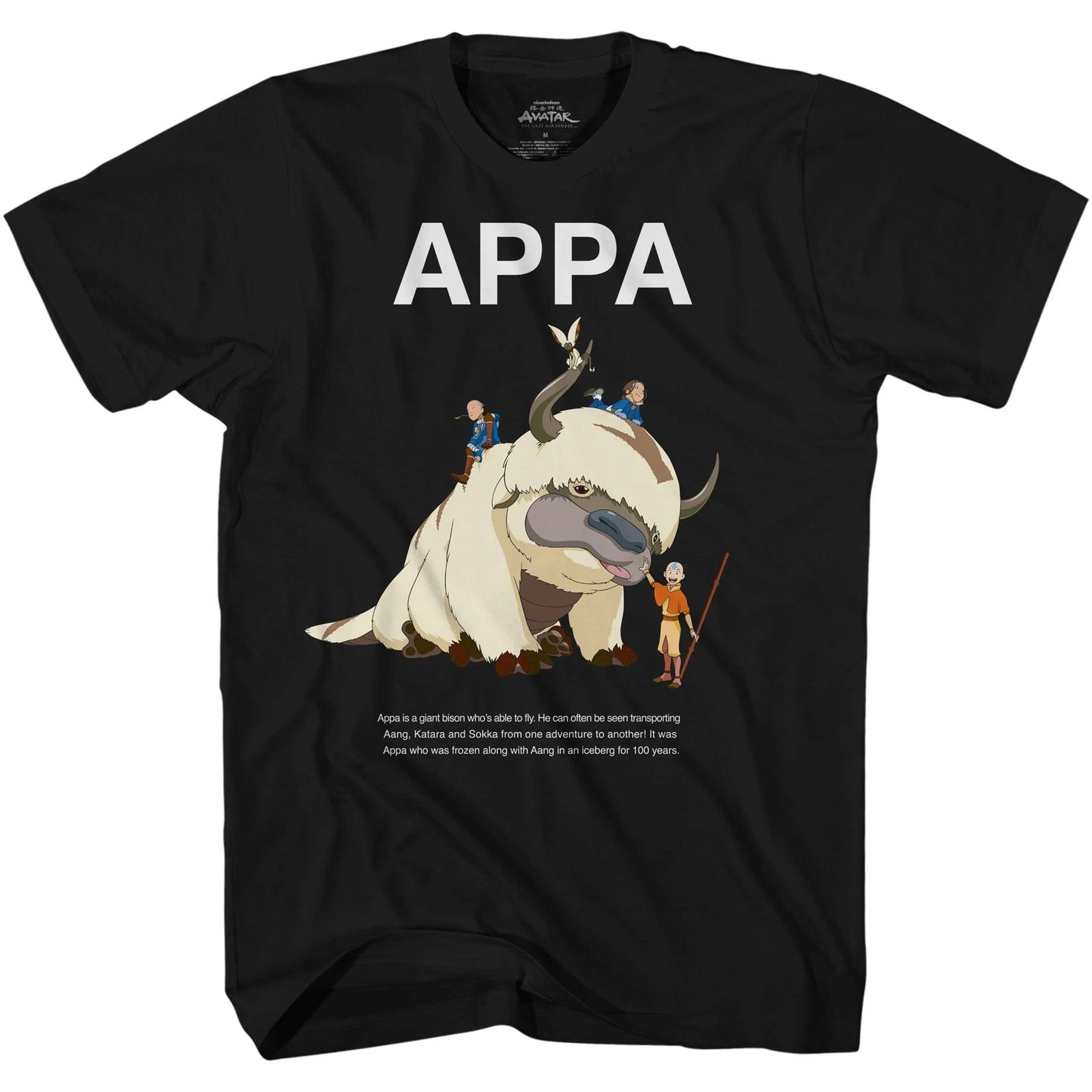 Avatar The Last Airbender APPA Adult T Shirt XS