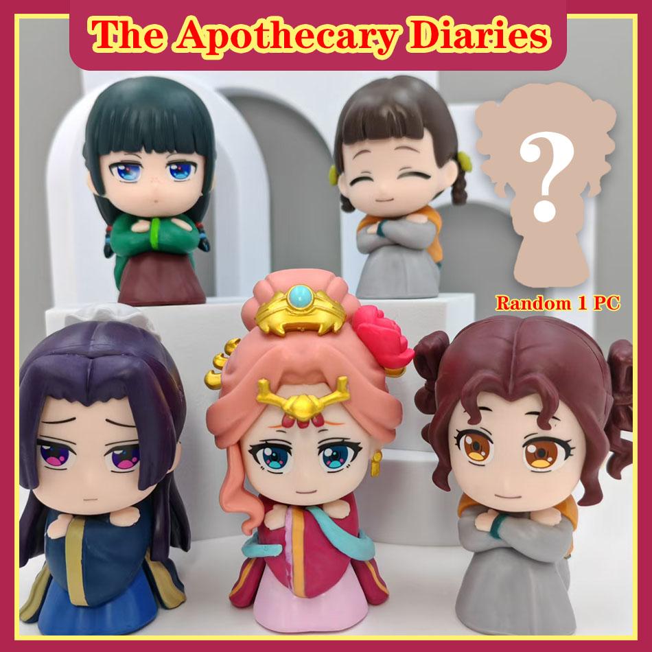 Latest The Apothecary Diaries Maomao Jinshi Figure Anime Periphery Cute And Charming Sitting Playthings Desktop Car Ornaments Model Gifts rando