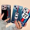 MartiniES Racing Tempered Glass For Iphone 14 13 12 11 Pro Mini XS MAX 14Plus X XS XR Fundas