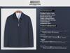Plus Size Middle-Aged Men's Casual Jacket - Large Lapel Coat for Big & Tall